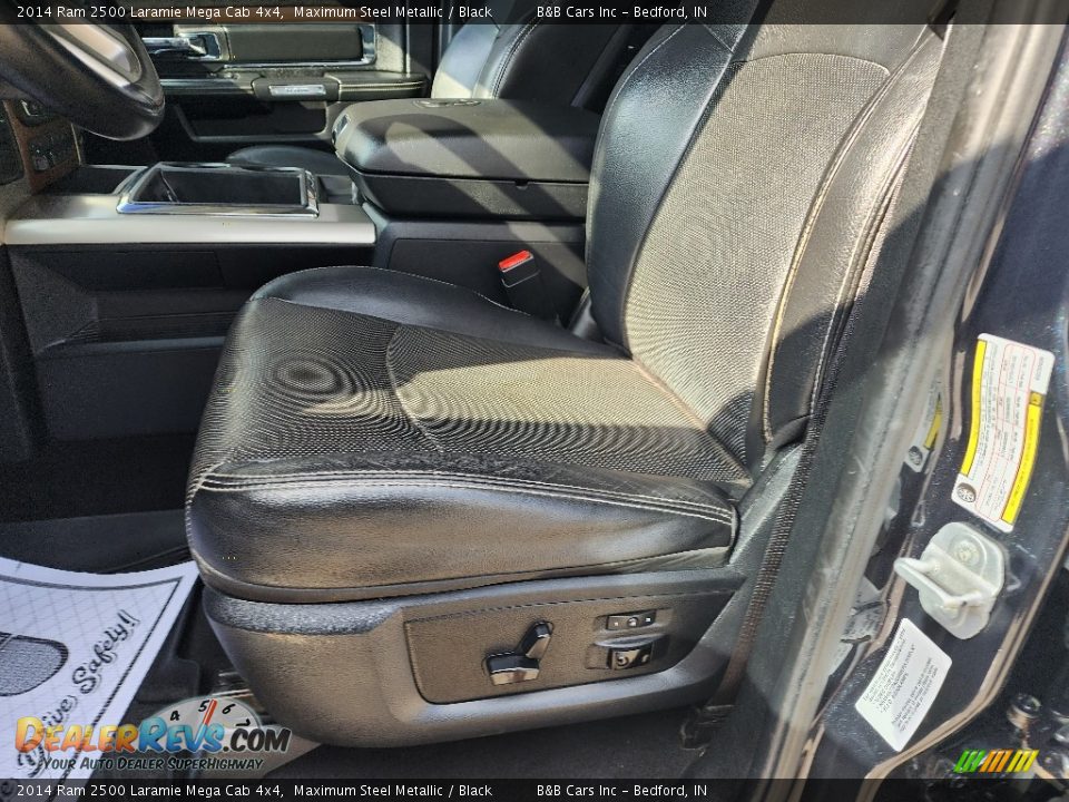 Front Seat of 2014 Ram 2500 Laramie Mega Cab 4x4 Photo #10
