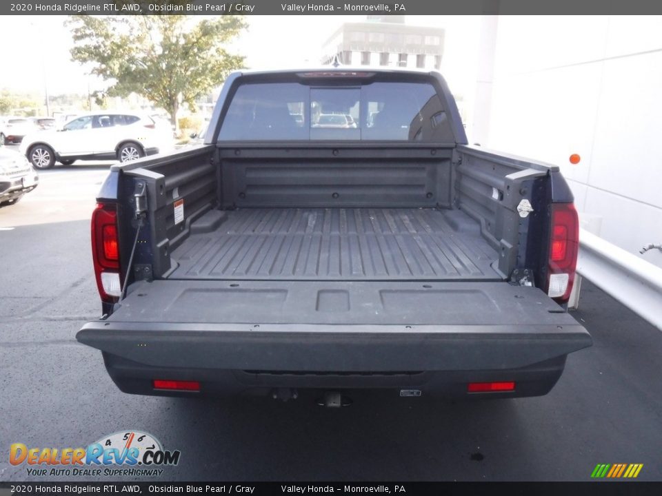 2020 Honda Ridgeline RTL AWD Obsidian Blue Pearl / Gray Photo #9