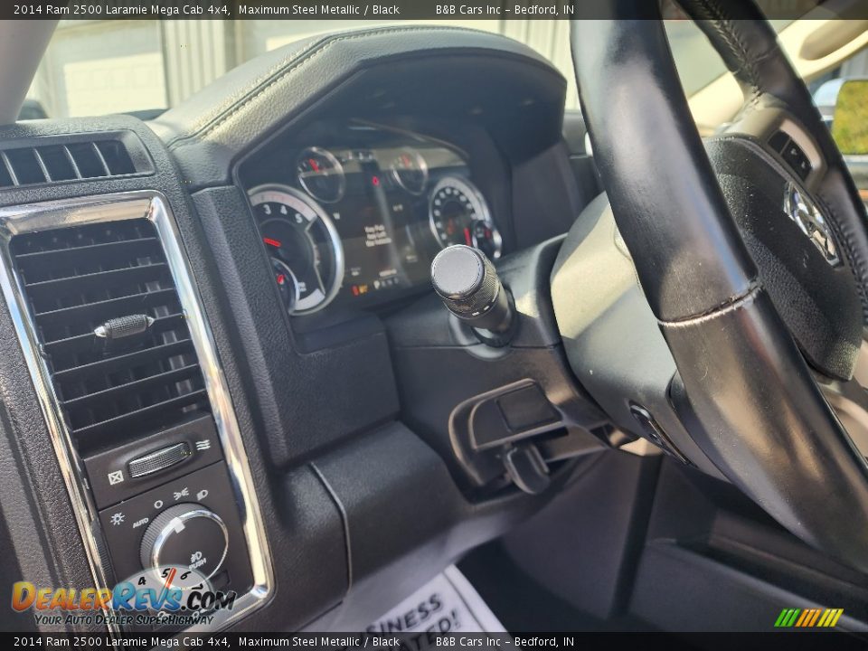 2014 Ram 2500 Laramie Mega Cab 4x4 Maximum Steel Metallic / Black Photo #11
