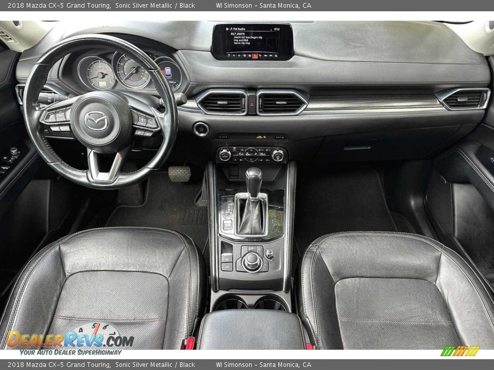 Black Interior - 2018 Mazda CX-5 Grand Touring Photo #15