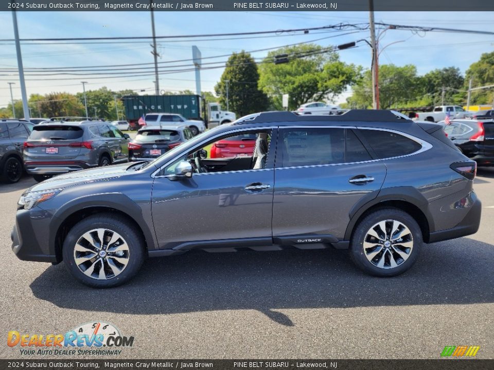 2024 Subaru Outback Touring Magnetite Gray Metallic / Java Brown Photo #3