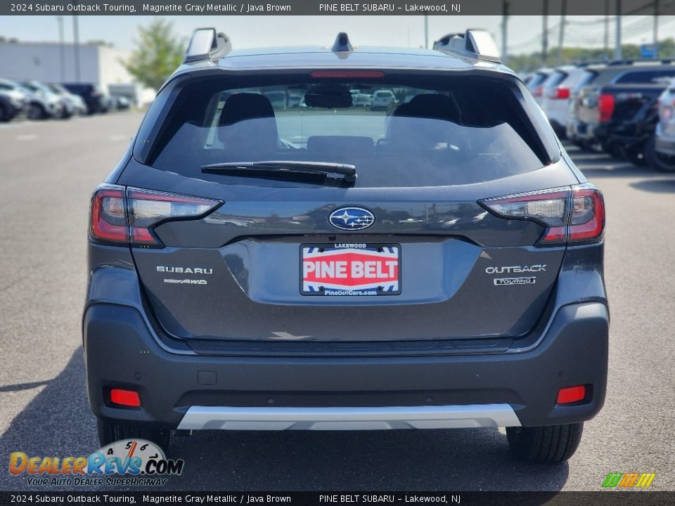 2024 Subaru Outback Touring Magnetite Gray Metallic / Java Brown Photo #6