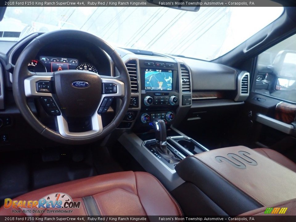 King Ranch Kingsville Interior - 2018 Ford F150 King Ranch SuperCrew 4x4 Photo #19