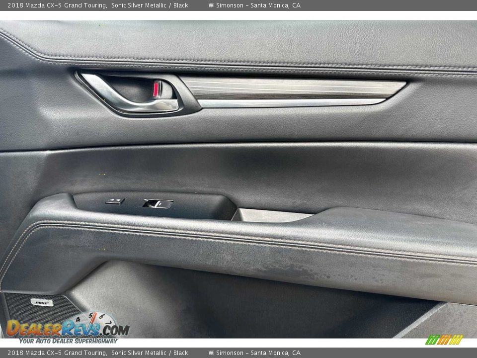 2018 Mazda CX-5 Grand Touring Sonic Silver Metallic / Black Photo #20