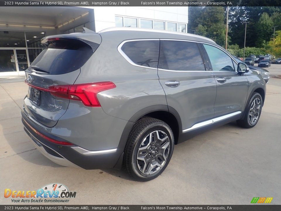 2023 Hyundai Santa Fe Hybrid SEL Premium AWD Hampton Gray / Black Photo #2