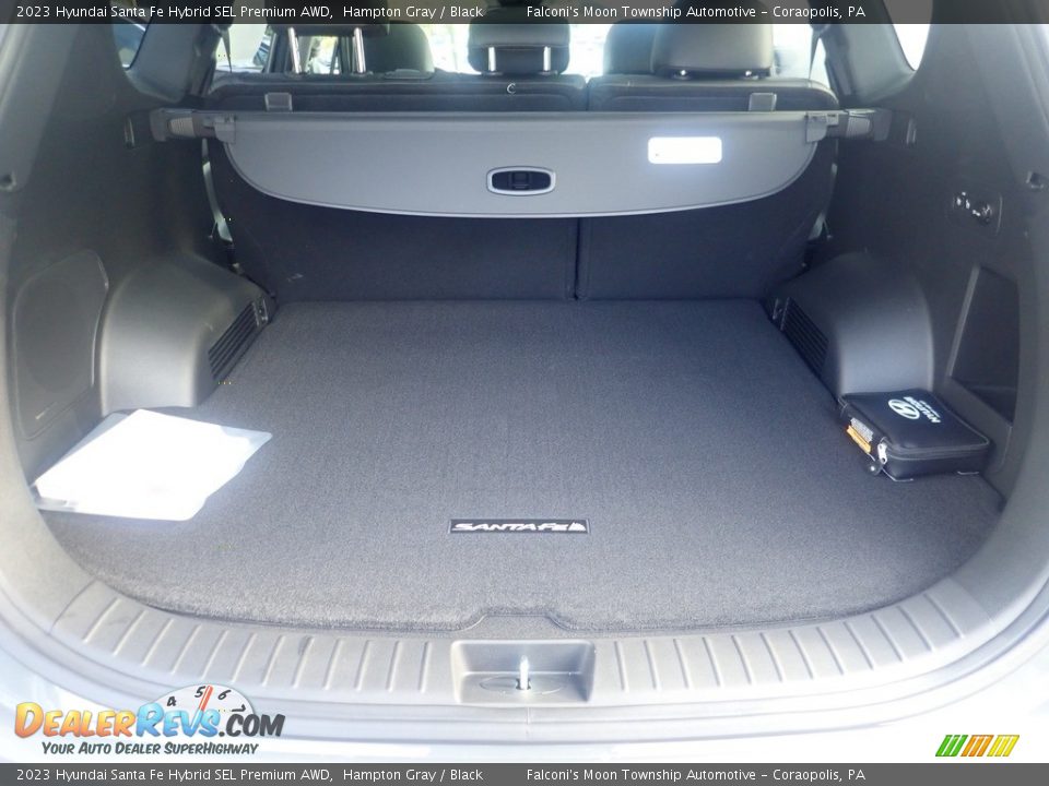 2023 Hyundai Santa Fe Hybrid SEL Premium AWD Hampton Gray / Black Photo #4