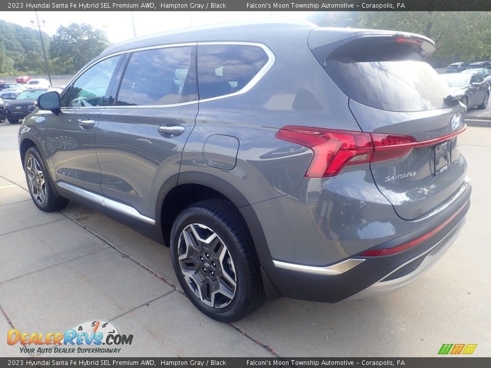 2023 Hyundai Santa Fe Hybrid SEL Premium AWD Hampton Gray / Black Photo #5