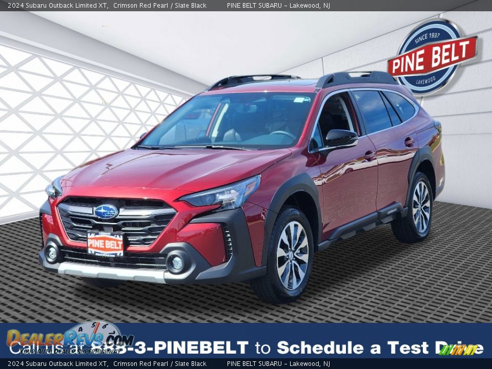 2024 Subaru Outback Limited XT Crimson Red Pearl / Slate Black Photo #1