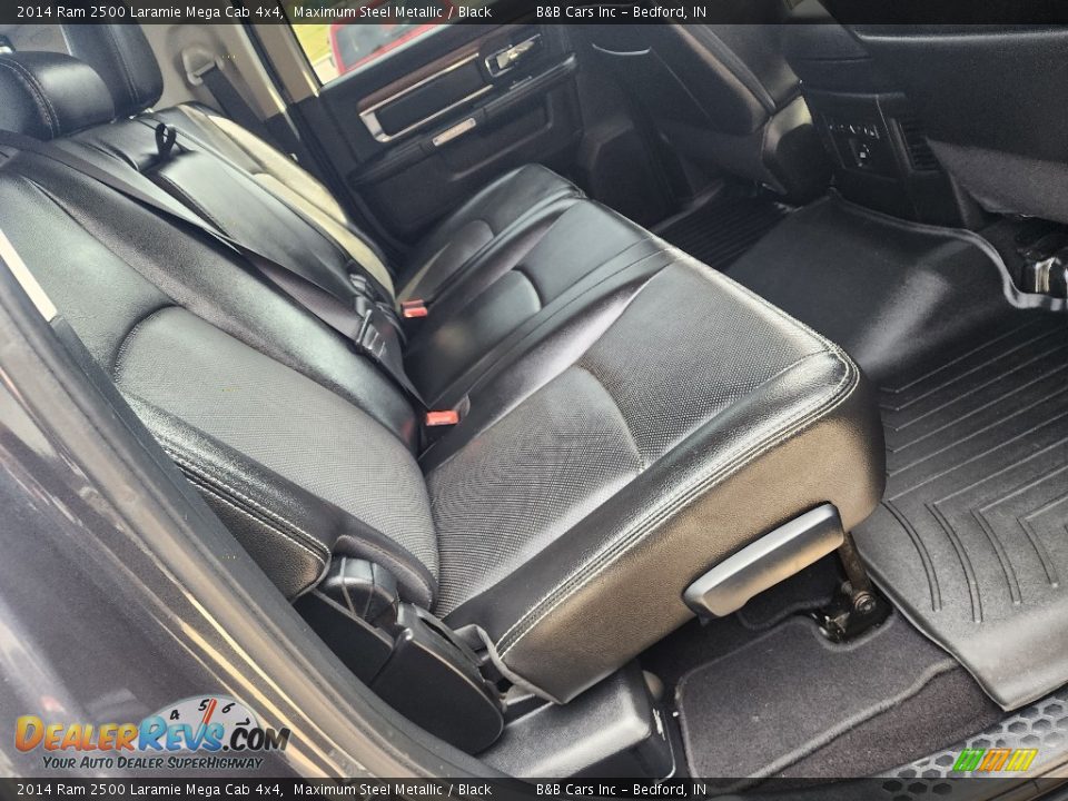 Rear Seat of 2014 Ram 2500 Laramie Mega Cab 4x4 Photo #22