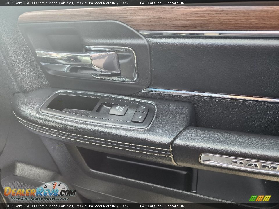 2014 Ram 2500 Laramie Mega Cab 4x4 Maximum Steel Metallic / Black Photo #24