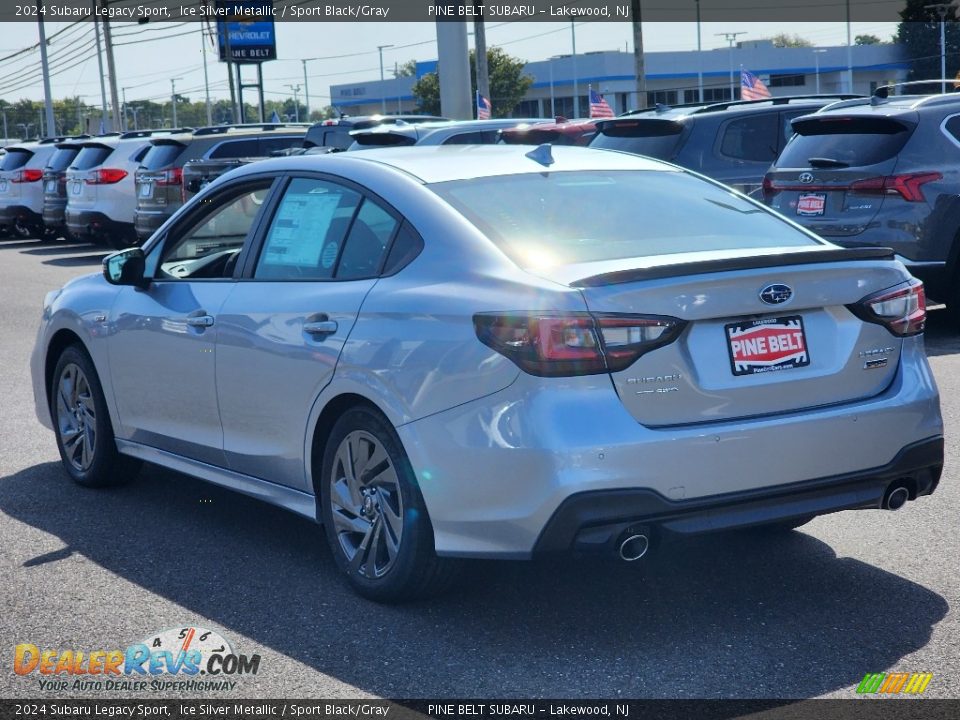 2024 Subaru Legacy Sport Ice Silver Metallic / Sport Black/Gray Photo #4