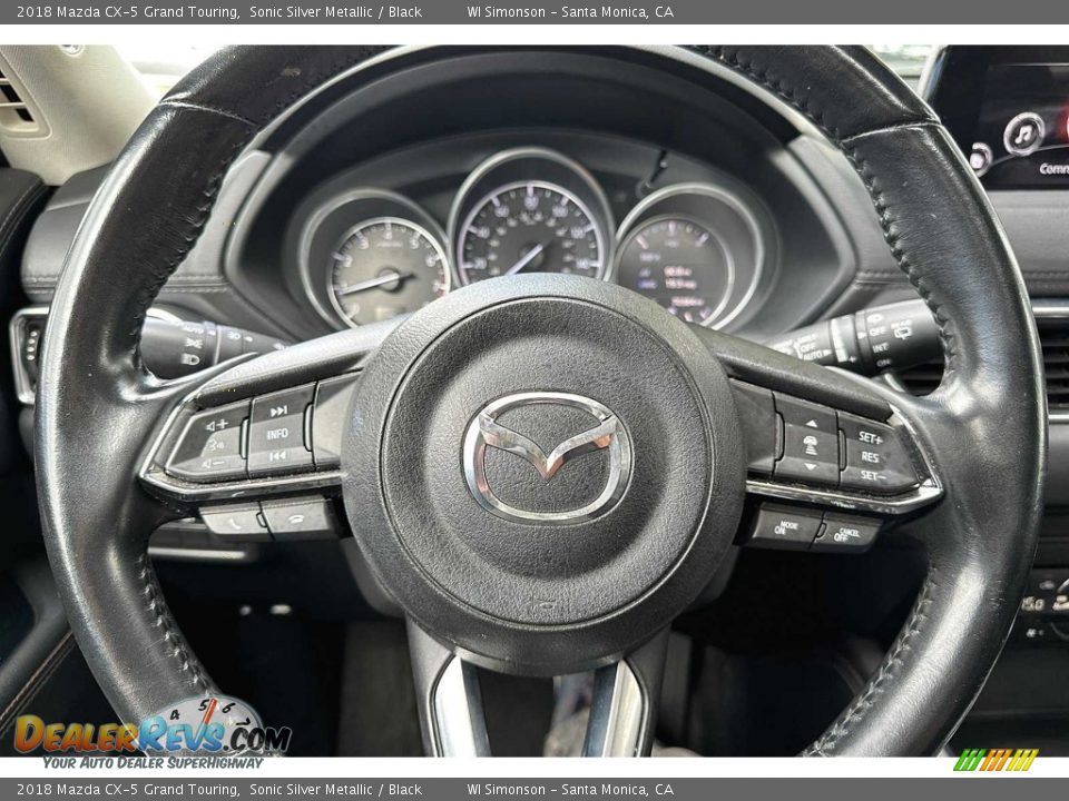2018 Mazda CX-5 Grand Touring Steering Wheel Photo #28