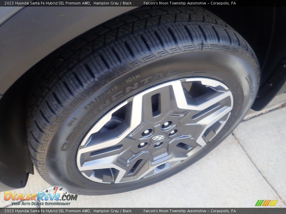 2023 Hyundai Santa Fe Hybrid SEL Premium AWD Hampton Gray / Black Photo #10