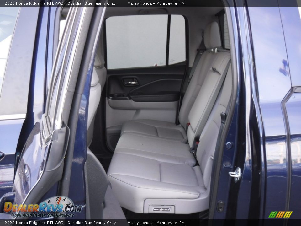 Rear Seat of 2020 Honda Ridgeline RTL AWD Photo #30