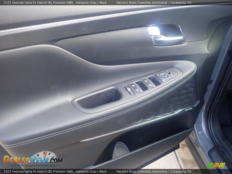 2023 Hyundai Santa Fe Hybrid SEL Premium AWD Hampton Gray / Black Photo #14