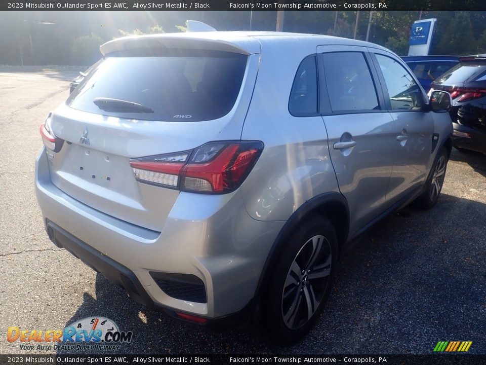 Alloy Silver Metallic 2023 Mitsubishi Outlander Sport ES AWC Photo #4