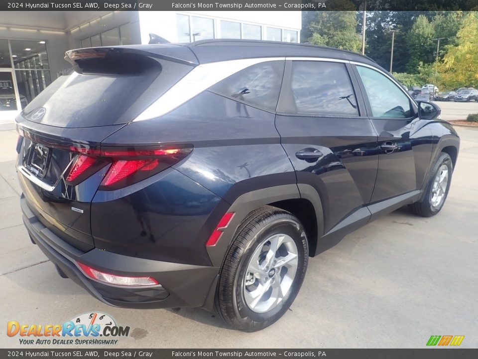 Deep Sea 2024 Hyundai Tucson SEL AWD Photo #2