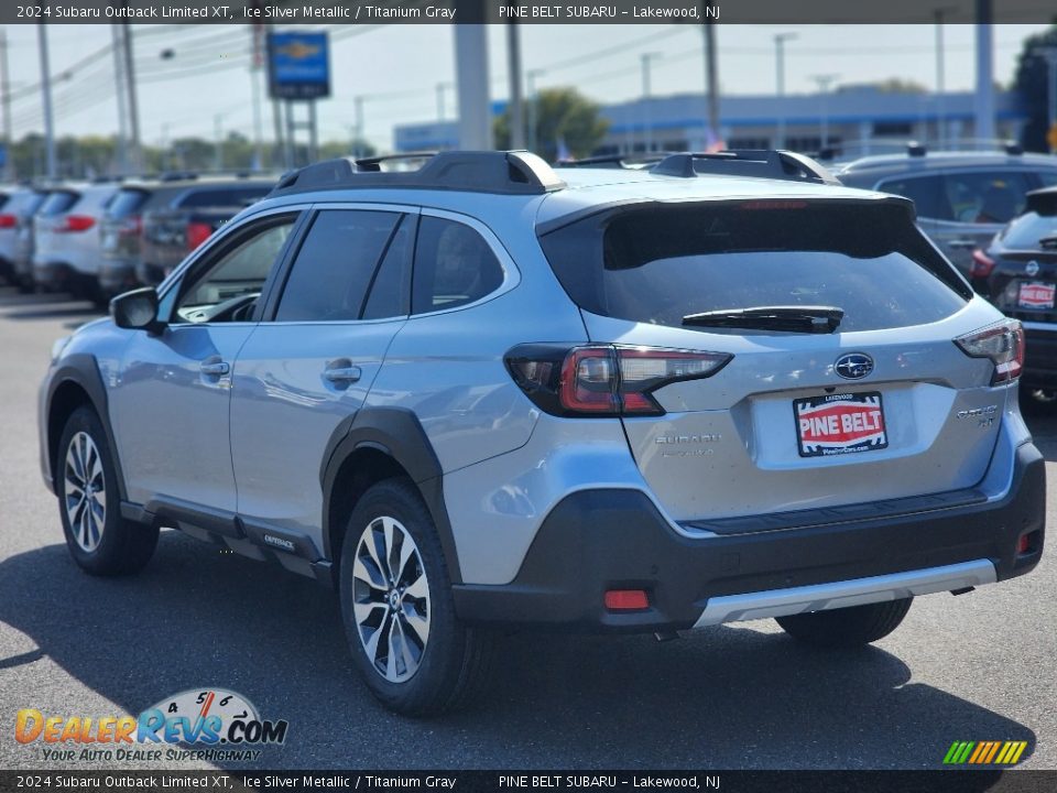 2024 Subaru Outback Limited XT Ice Silver Metallic / Titanium Gray Photo #4