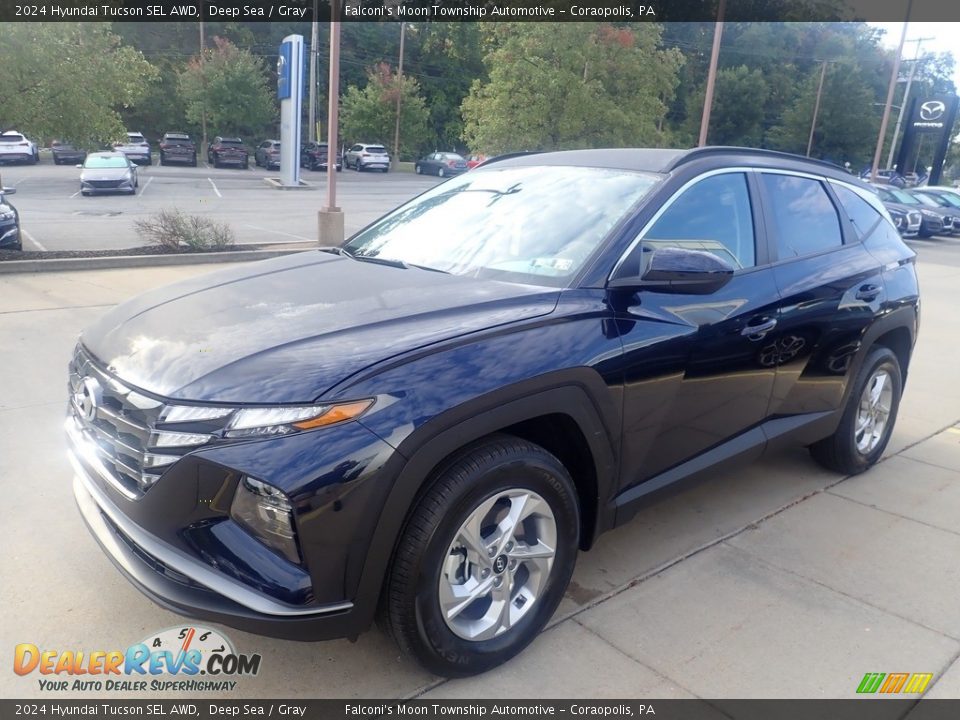 2024 Hyundai Tucson SEL AWD Deep Sea / Gray Photo #6