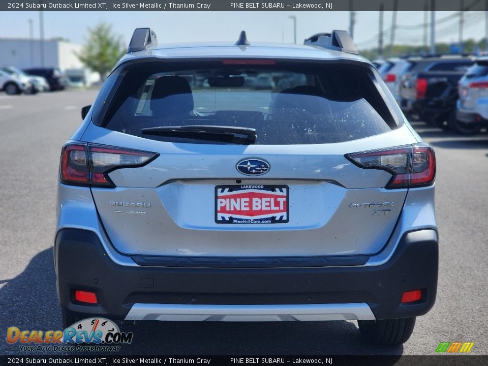 2024 Subaru Outback Limited XT Ice Silver Metallic / Titanium Gray Photo #6