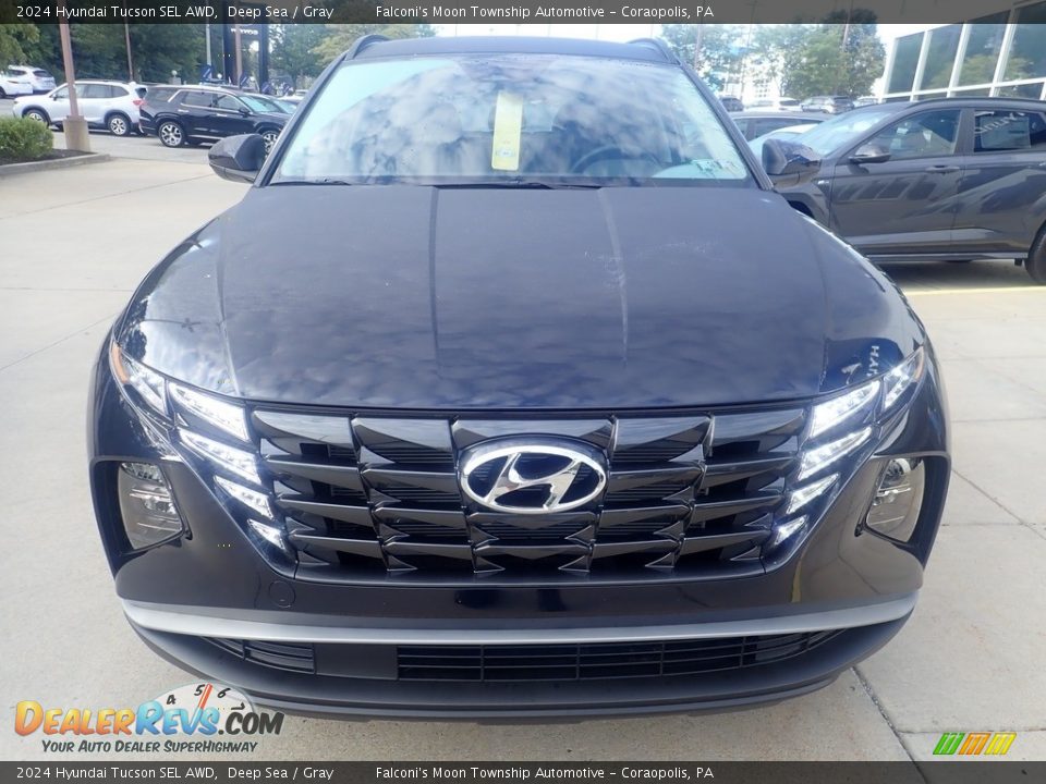 2024 Hyundai Tucson SEL AWD Deep Sea / Gray Photo #7