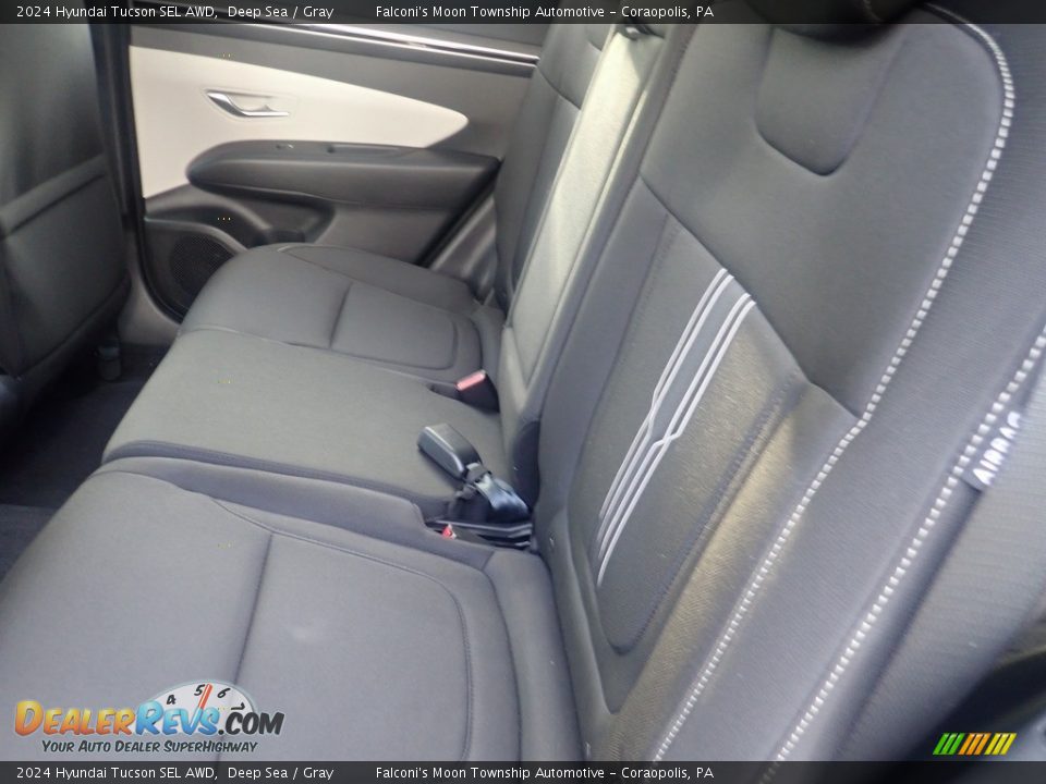 Rear Seat of 2024 Hyundai Tucson SEL AWD Photo #11