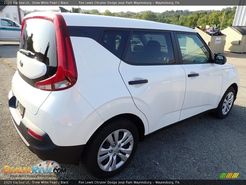 2020 Kia Soul LX Snow White Pearl / Black Photo #3