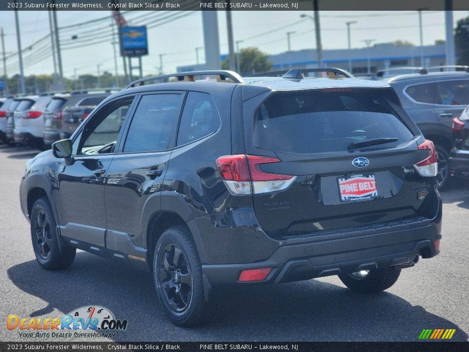 2023 Subaru Forester Wilderness Crystal Black Silica / Black Photo #4