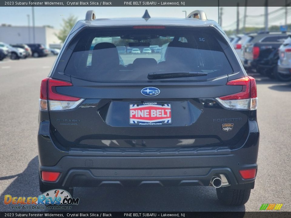 2023 Subaru Forester Wilderness Crystal Black Silica / Black Photo #6