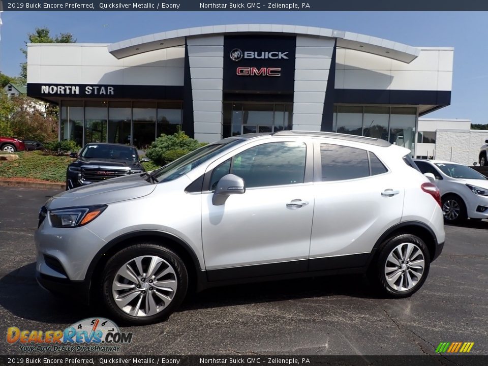 2019 Buick Encore Preferred Quicksilver Metallic / Ebony Photo #1