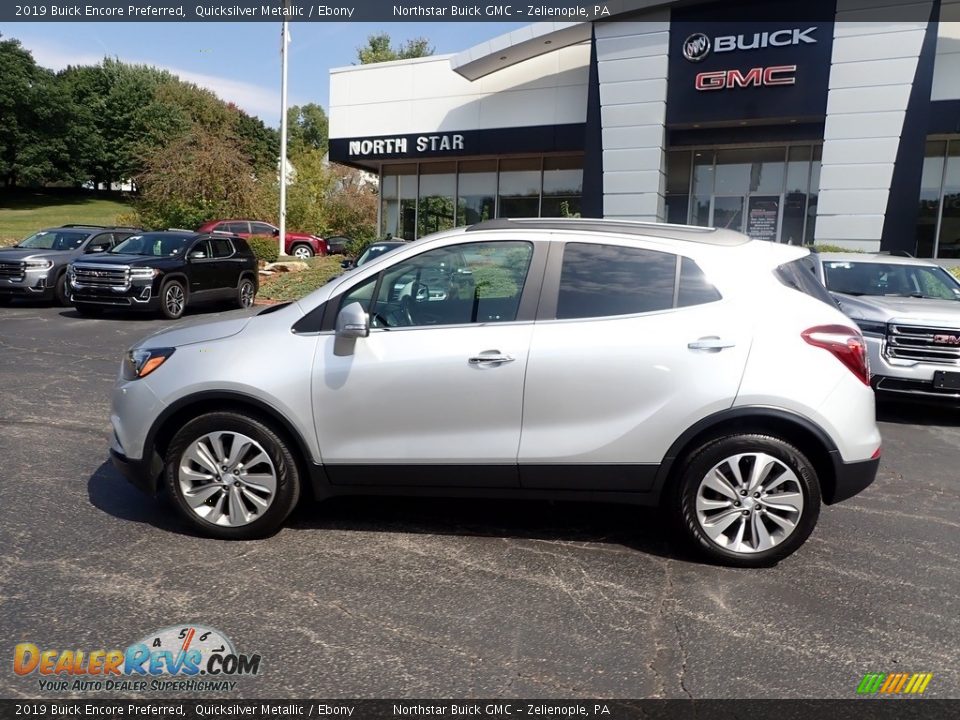 2019 Buick Encore Preferred Quicksilver Metallic / Ebony Photo #2