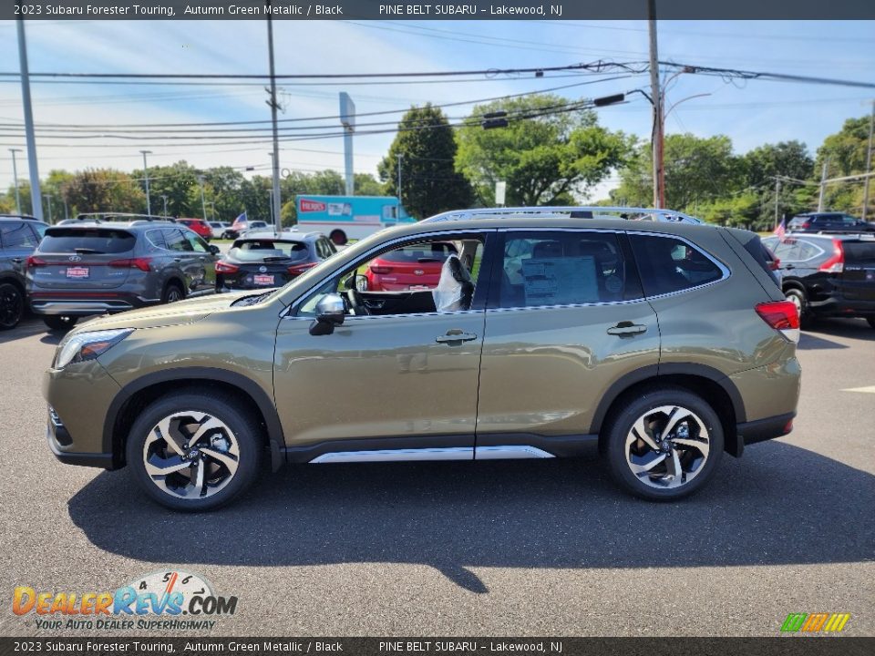 2023 Subaru Forester Touring Autumn Green Metallic / Black Photo #3