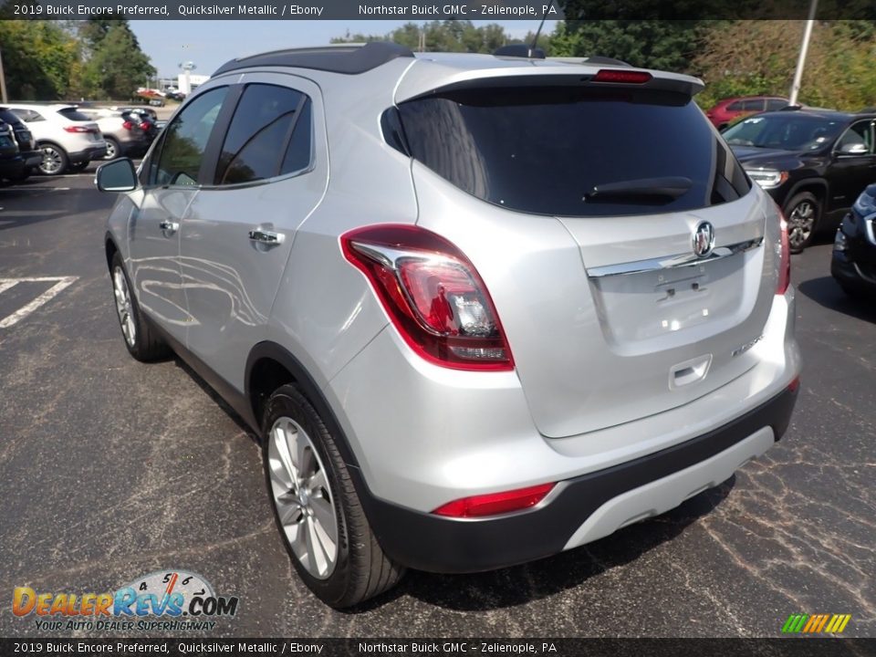 2019 Buick Encore Preferred Quicksilver Metallic / Ebony Photo #4