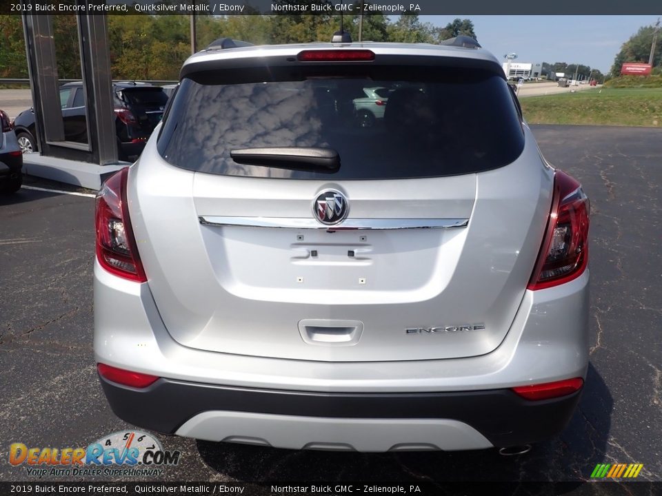 2019 Buick Encore Preferred Quicksilver Metallic / Ebony Photo #5