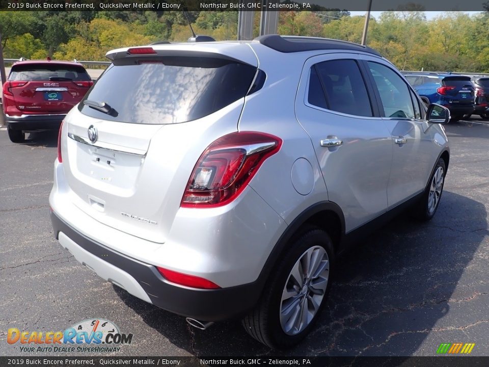 2019 Buick Encore Preferred Quicksilver Metallic / Ebony Photo #6