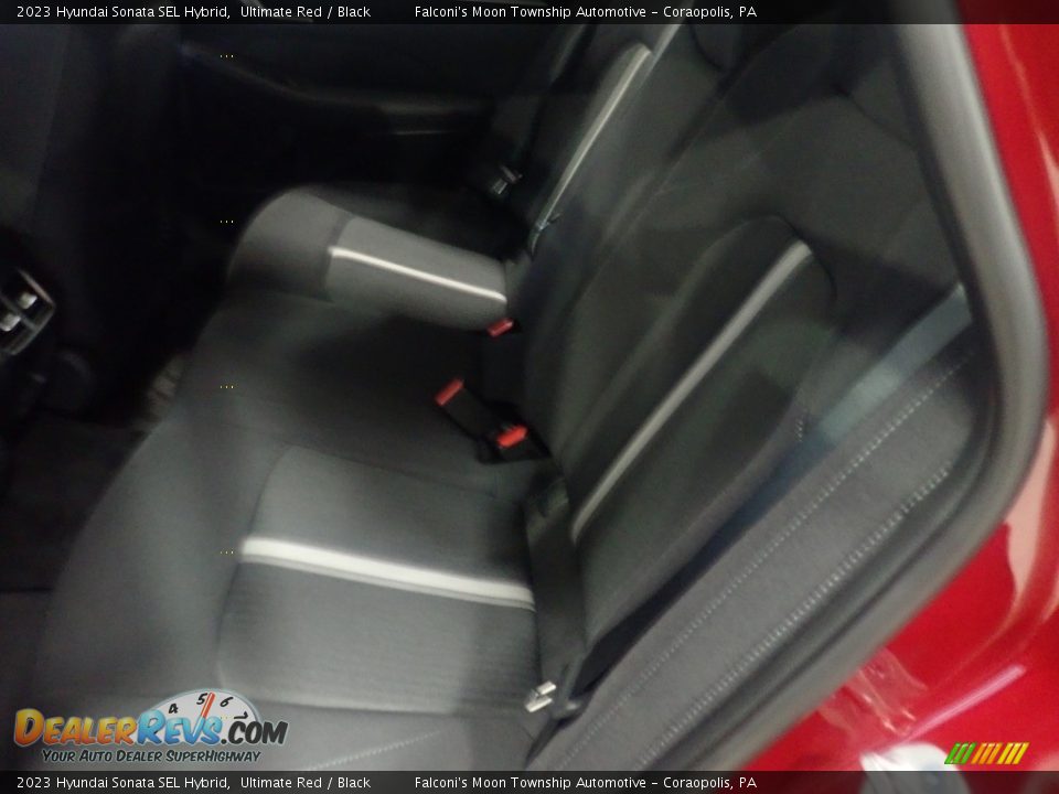 2023 Hyundai Sonata SEL Hybrid Ultimate Red / Black Photo #11
