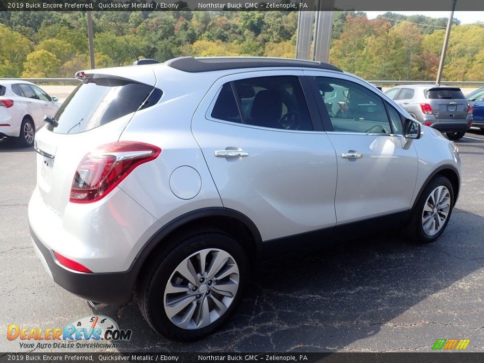 2019 Buick Encore Preferred Quicksilver Metallic / Ebony Photo #7