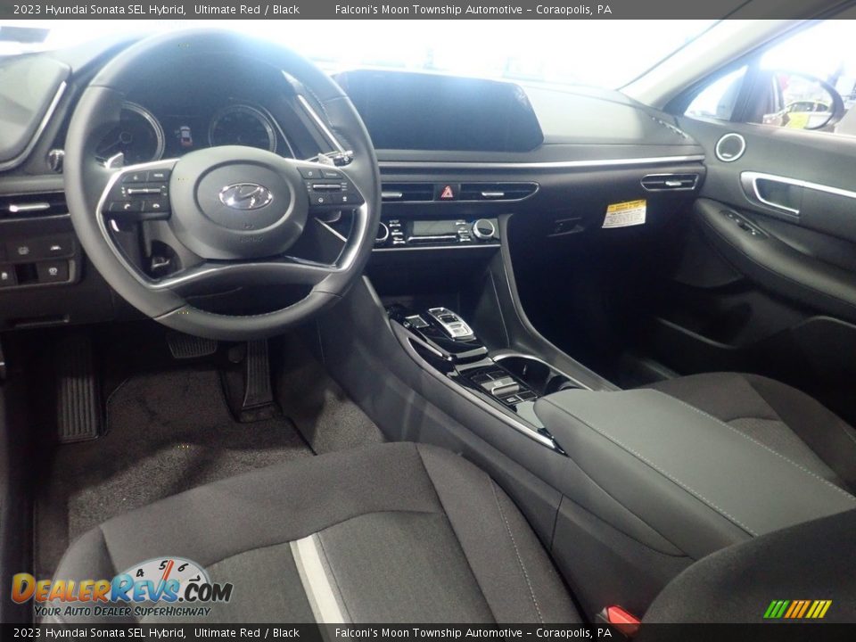 2023 Hyundai Sonata SEL Hybrid Ultimate Red / Black Photo #12