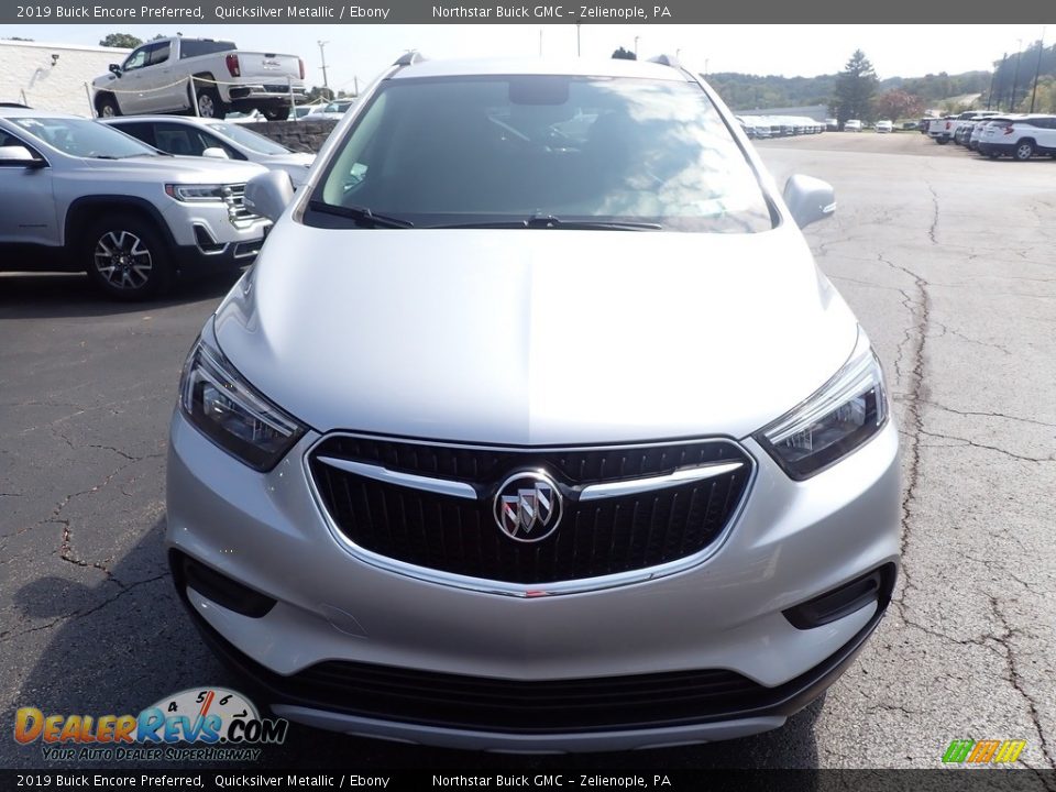 2019 Buick Encore Preferred Quicksilver Metallic / Ebony Photo #11