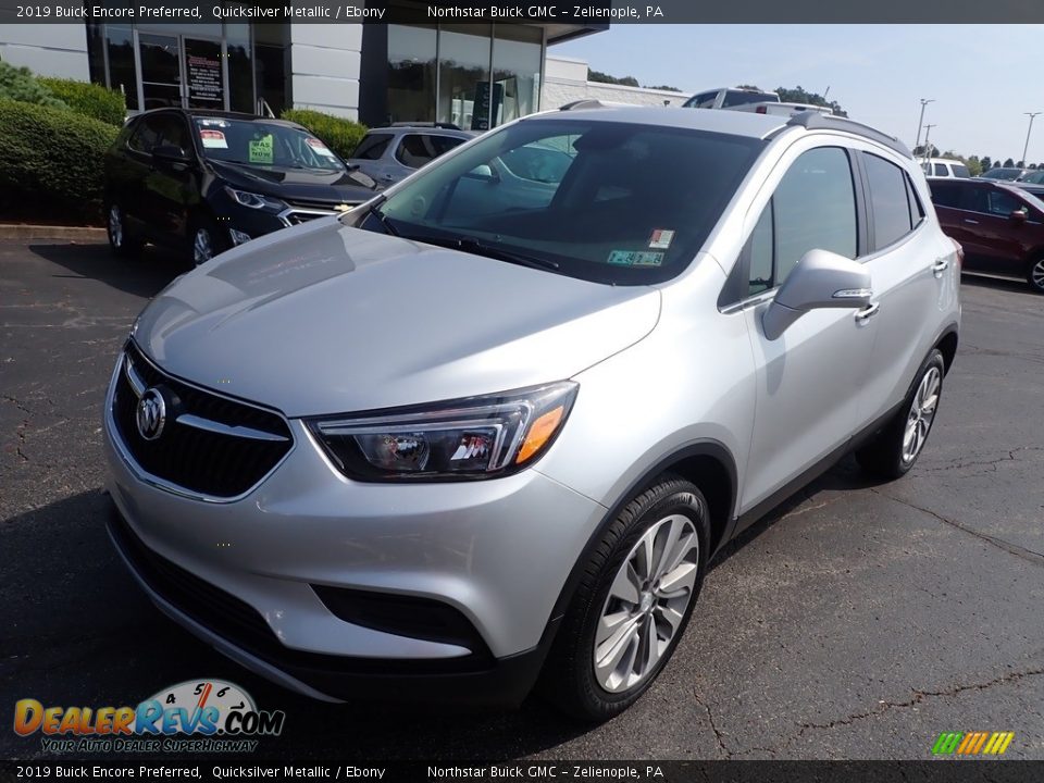 2019 Buick Encore Preferred Quicksilver Metallic / Ebony Photo #12