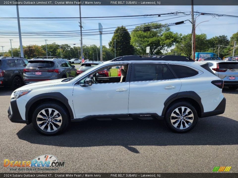 Crystal White Pearl 2024 Subaru Outback Limited XT Photo #3