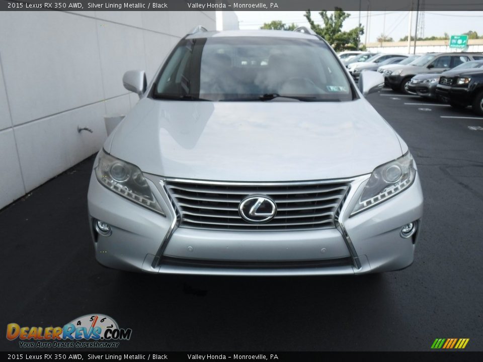 2015 Lexus RX 350 AWD Silver Lining Metallic / Black Photo #2