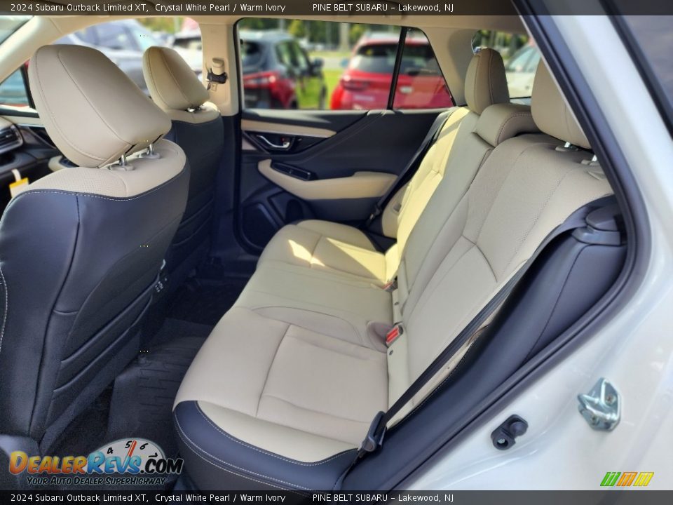 Rear Seat of 2024 Subaru Outback Limited XT Photo #7