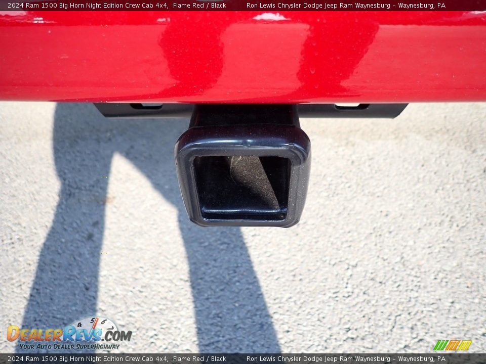 2024 Ram 1500 Big Horn Night Edition Crew Cab 4x4 Flame Red / Black Photo #5