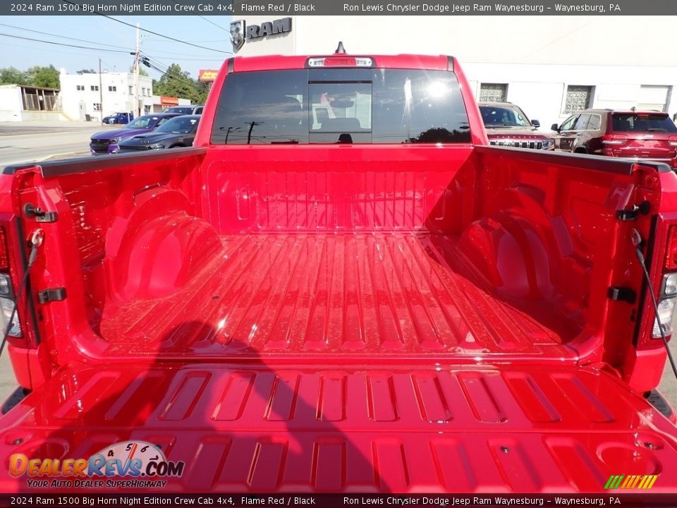 2024 Ram 1500 Big Horn Night Edition Crew Cab 4x4 Flame Red / Black Photo #6