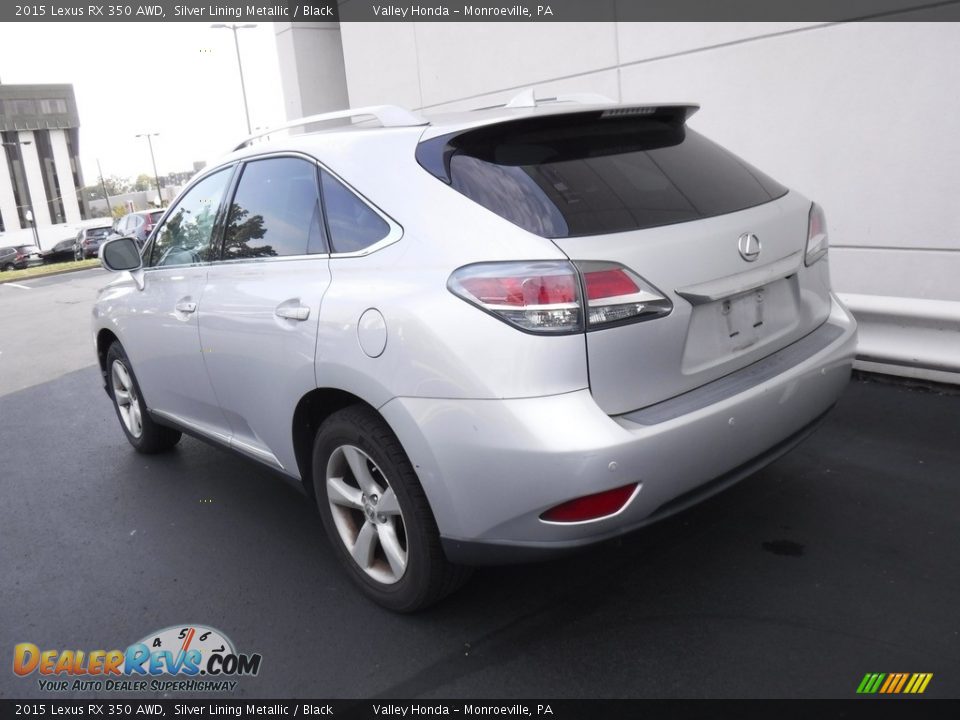 2015 Lexus RX 350 AWD Silver Lining Metallic / Black Photo #6