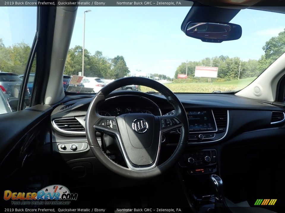 2019 Buick Encore Preferred Quicksilver Metallic / Ebony Photo #19