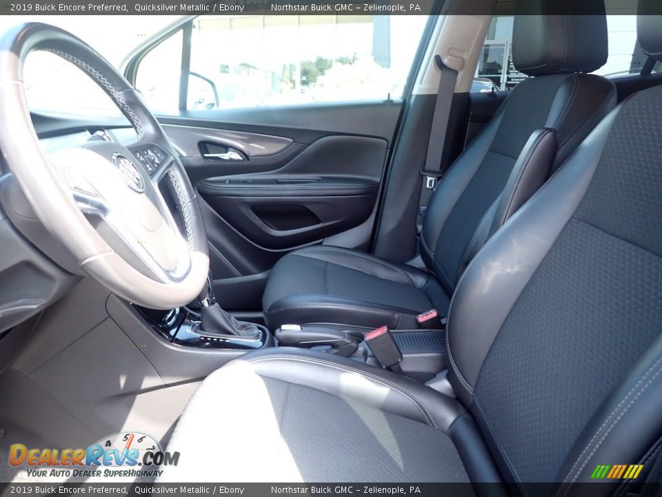 2019 Buick Encore Preferred Quicksilver Metallic / Ebony Photo #20