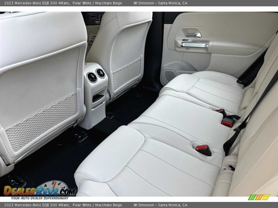 Rear Seat of 2023 Mercedes-Benz EQB 300 4Matic Photo #9
