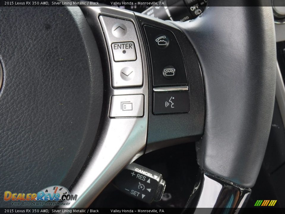 2015 Lexus RX 350 AWD Steering Wheel Photo #15